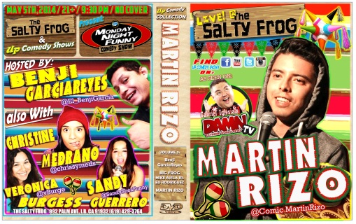 TSF MNF 05.05.14 Martin Rizo DVD COVER POSTER 2.0 The Ladies